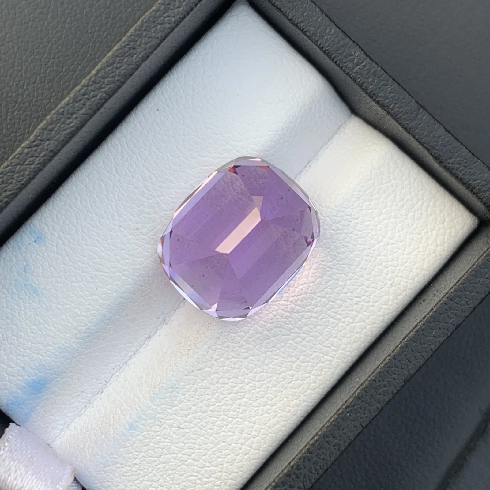 18.75ct Natural Unheated Purple Kunzite Cushion Shape Loose Gemstone from Afghanistan — view 14